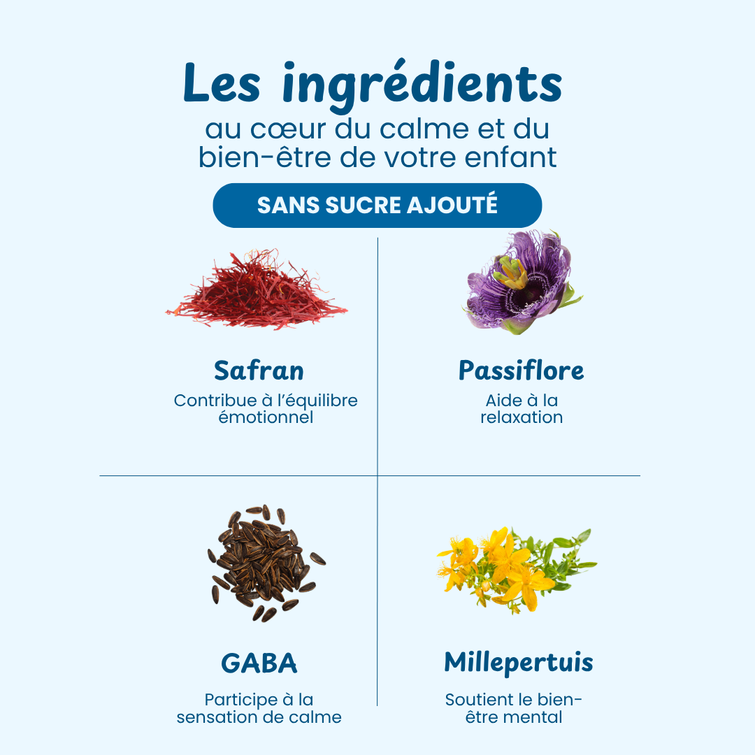 Moodli™ - gummies au Safran
