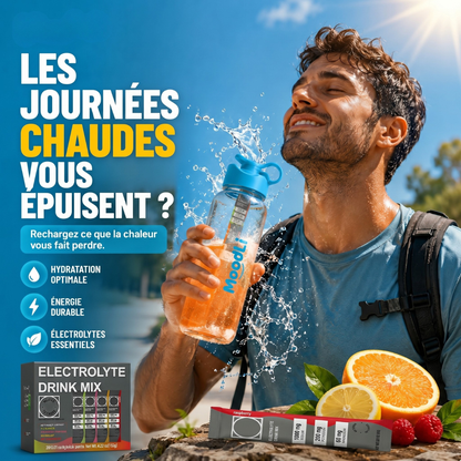 Moodli Boost — Sticks électrolytes énergie & hydratation à emporter partout